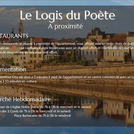 Cyrano - Le Logis Du Poete, Au Coeur Du Centre Historique * Bergerac